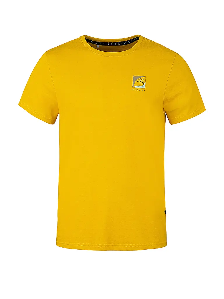 RAFIKI | Camiseta de escalada Arcos para hombre | Mostaza