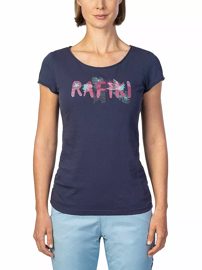 RAFIKI | Camiseta de escalada Jay para mujer | Azul oscuro