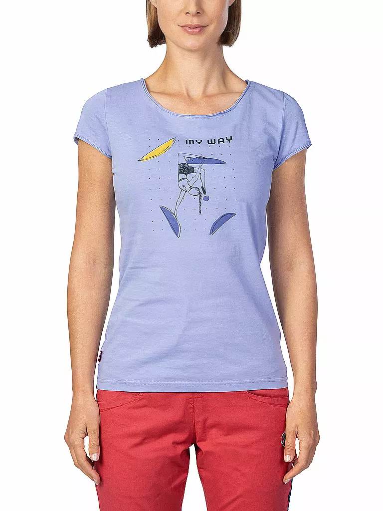 RAFIKI | Camiseta de escalada Jay para mujer | Lila