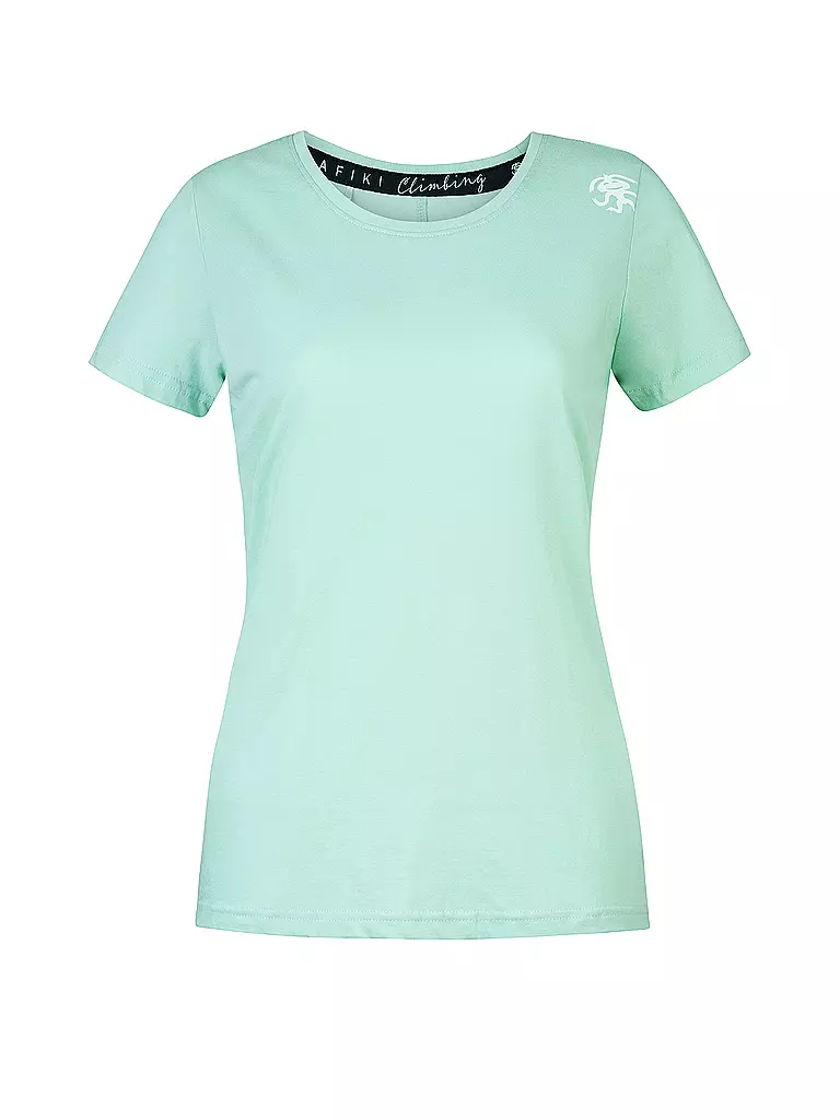 RAFIKI | Camiseta de escalada Mellot para mujer | Verde claro