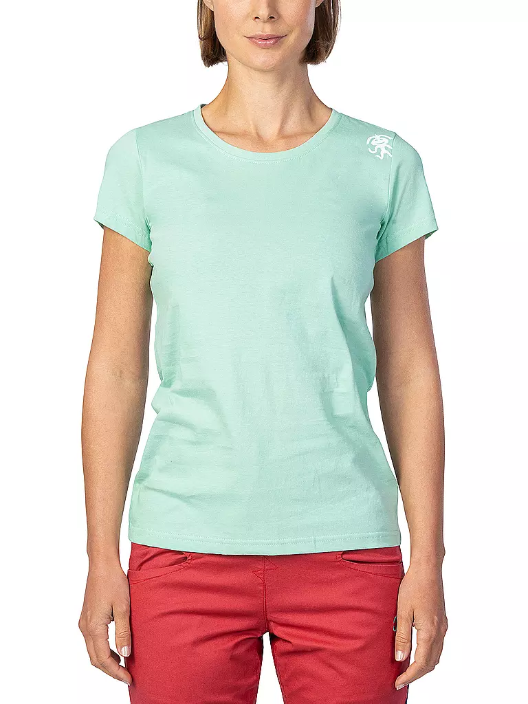 RAFIKI | Camiseta de escalada Mellot para mujer | Verde claro