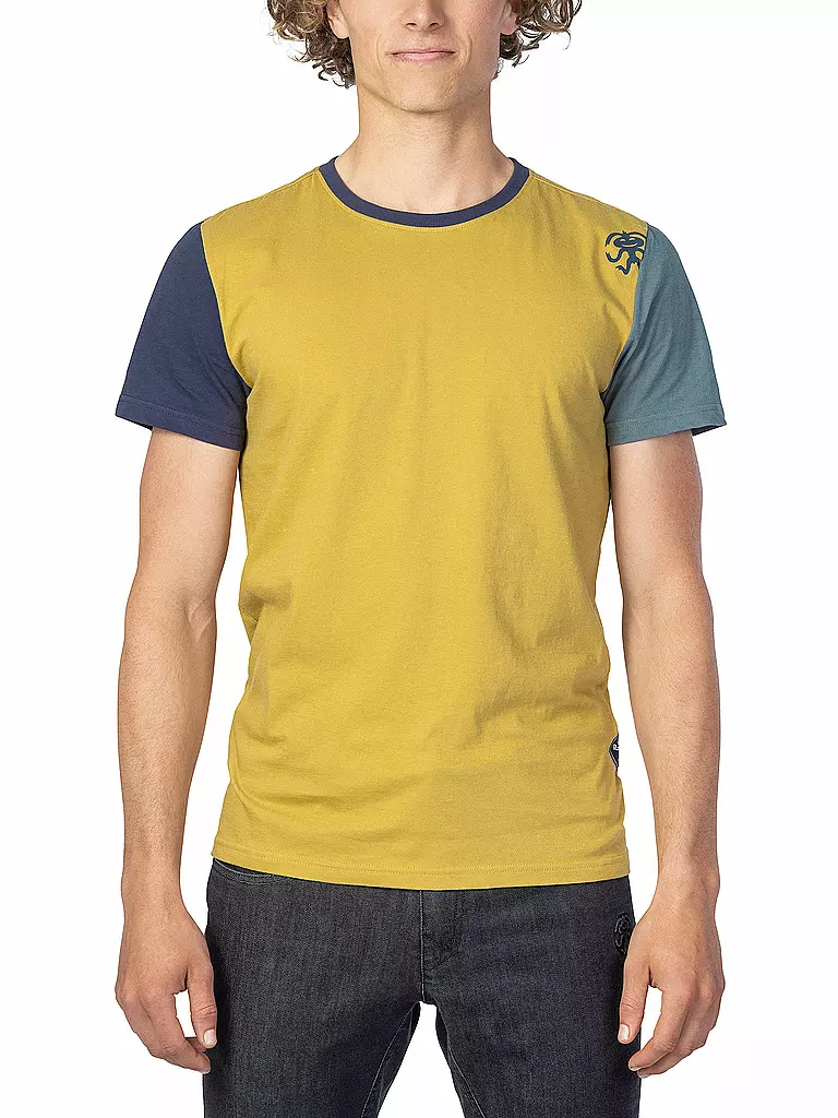 RAFIKI | Camiseta de escalada para hombre Granite | Oro