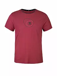 RAFIKI | Camiseta de escalada para hombre Zone Modal | Rojo oscuro