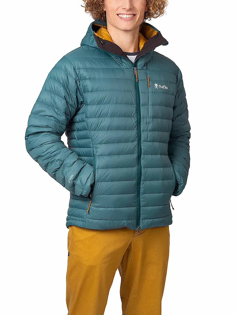 RAFIKI | Chaqueta aislante con capucha de plumón Project RDS para hombre | Petróleo