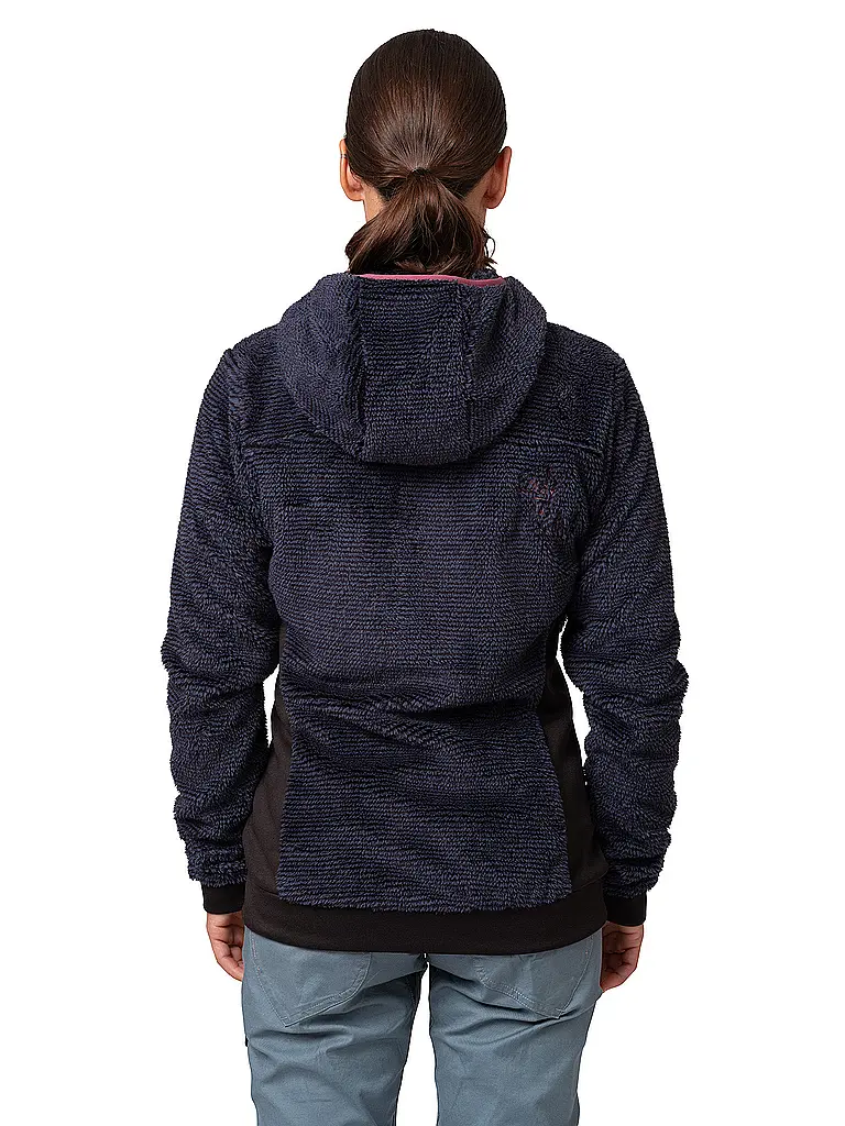 RAFIKI | Chaqueta polar Tarifia con capucha para mujer | Azul oscuro