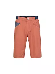RAFIKI | Pantalón corto de escalada de lino Gnar para hombre | Rojo