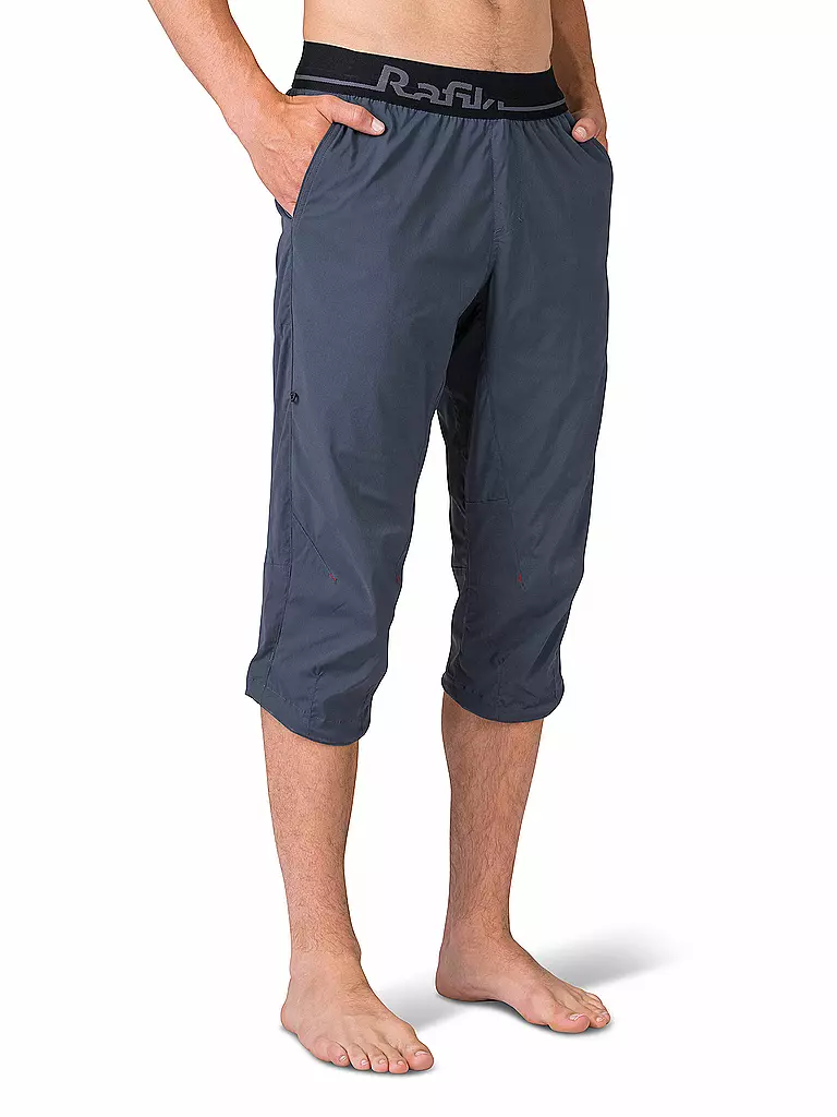 RAFIKI | Pantalón corto de escalada para hombre Moonstone 3/4 | Azul oscuro