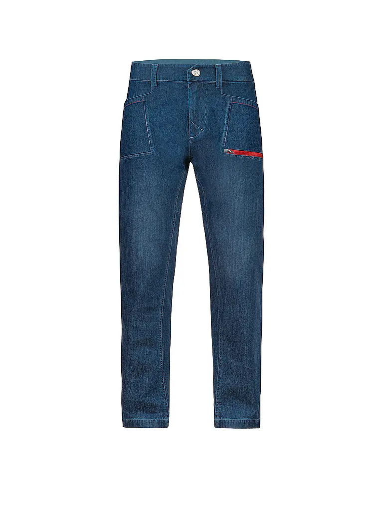 RAFIKI | Pantalón de escalada Rocca para hombre | Azul oscuro