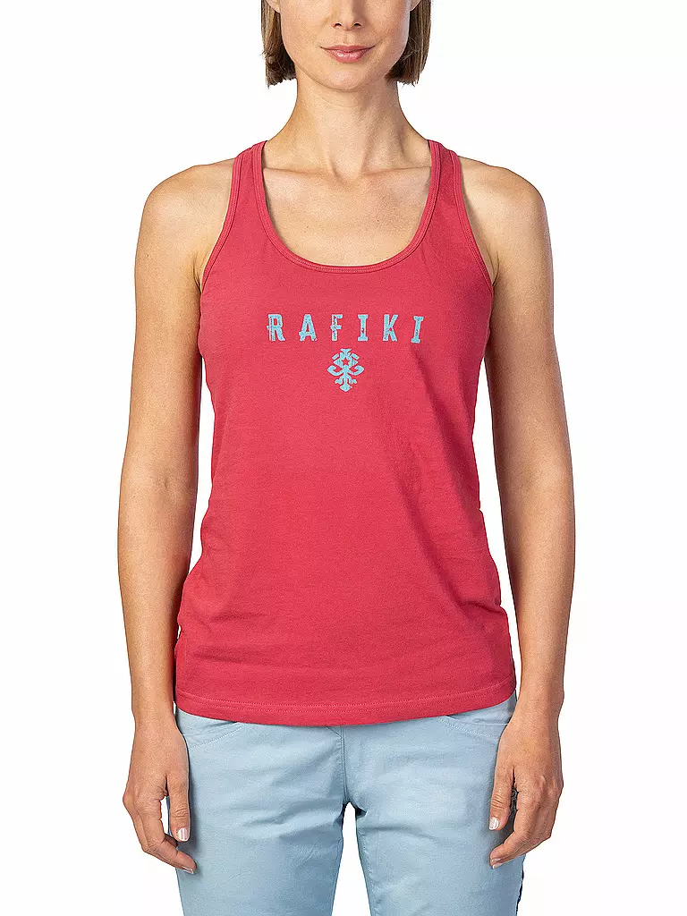 RAFIKI | Tank de escalada Babsi para mujer | Coral