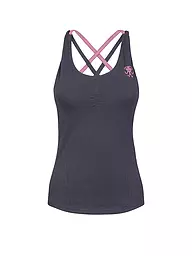 RAFIKI | Top de escalada para mujer Suesca CTN | Azul oscuro