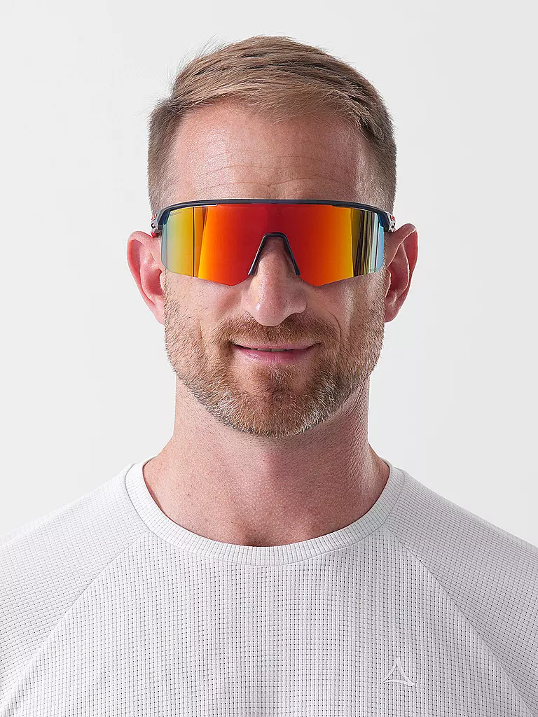 RED BULL SPECT | Gafas de ciclismo para hombre Riddle I°BOOST | Azul oscuro