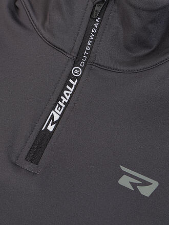 REHALL | Camiseta interior con cremallera para niño KING-R-JR