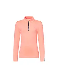 REHALL | Camiseta interior con cremallera para niña MICHA-R-JR | Coral