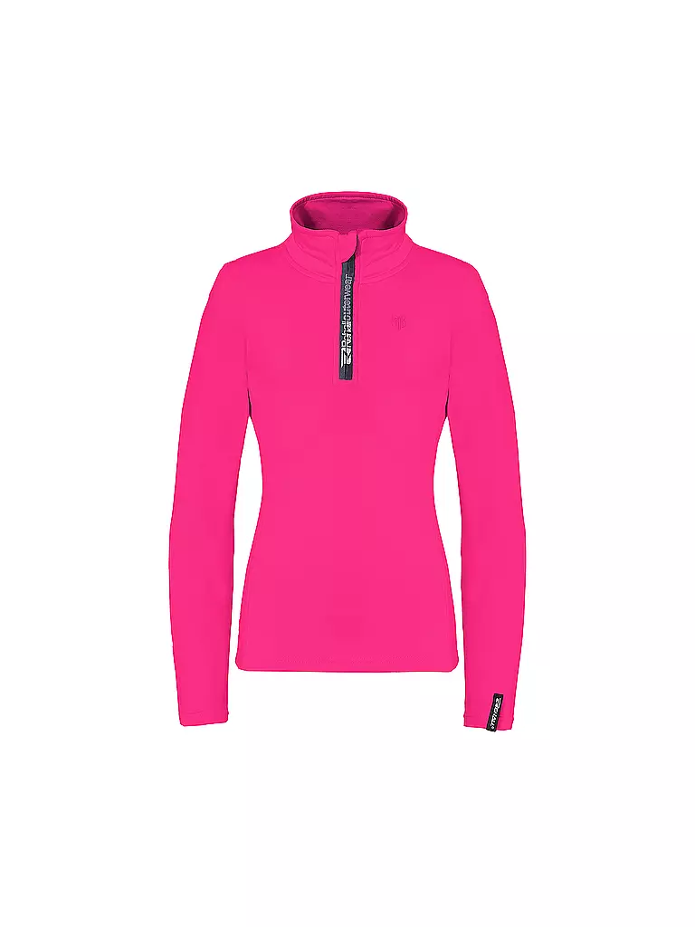 REHALL | Camiseta interior con cremallera para niña Micha-R-JR | Fucsia