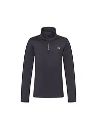 REHALL | Camiseta interior con cremallera para niño KING-R-JR | Gris