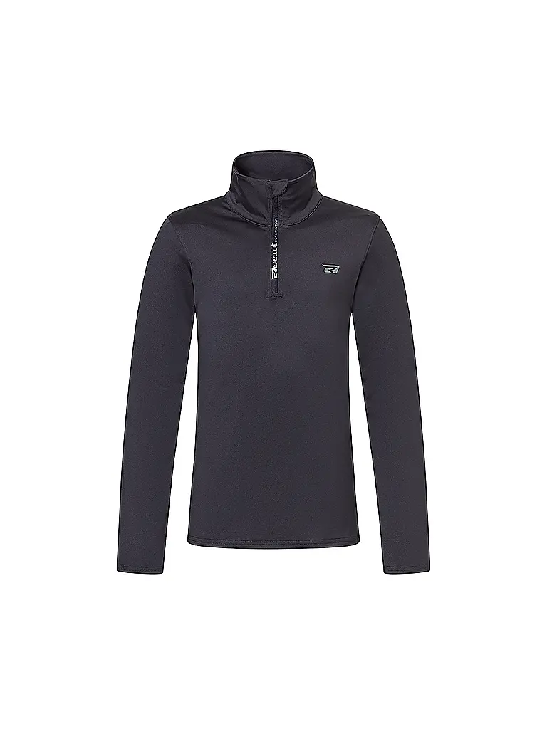 REHALL | Camiseta interior con cremallera para niño KING-R-JR | Gris