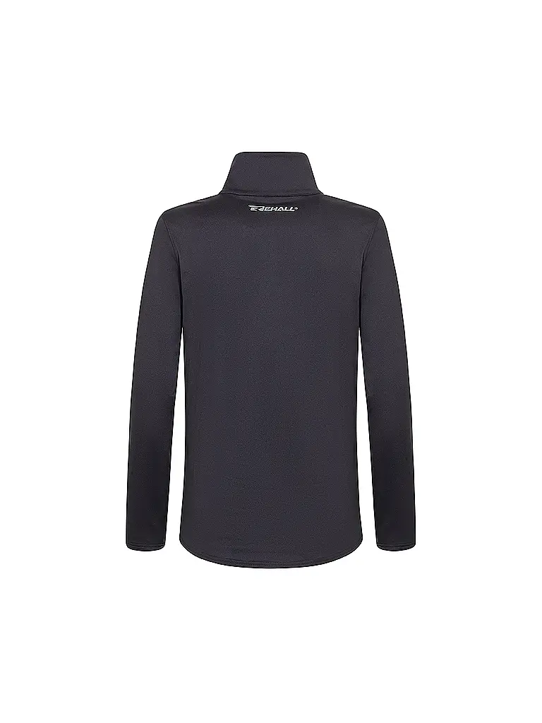 REHALL | Camiseta interior con cremallera para niño KING-R-JR | Gris