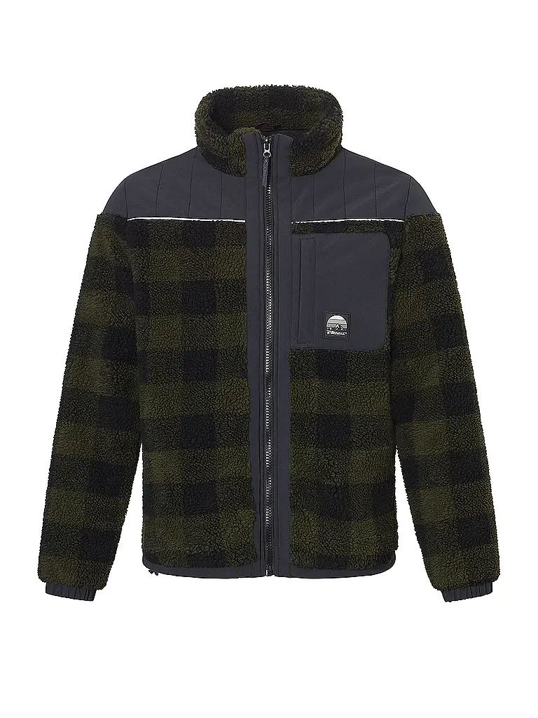 REHALL | Chaqueta de forro polar para hombre RITCHALL-R | Oliva