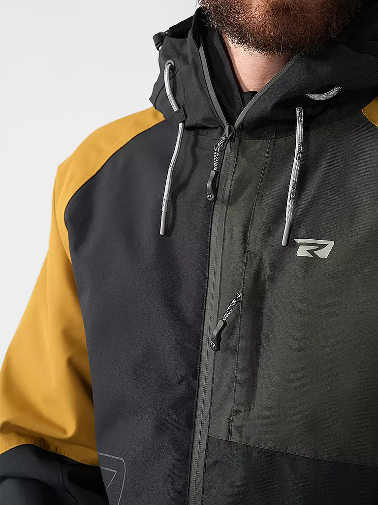 REHALL | Chaqueta de snowboard para hombre Clive-R | Marrón claro