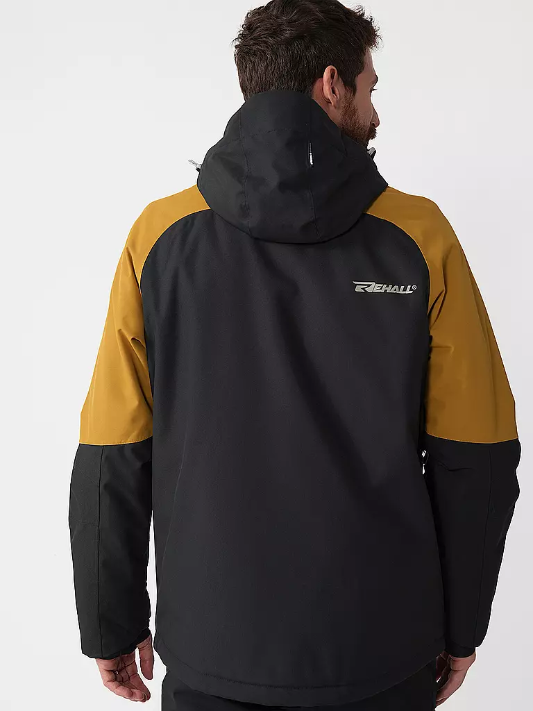 REHALL | Chaqueta de snowboard para hombre Clive-R | Marrón claro
