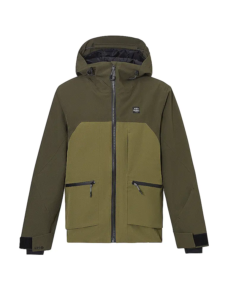 REHALL | Chaqueta de snowboard para hombre TRUCK-R | Oliva