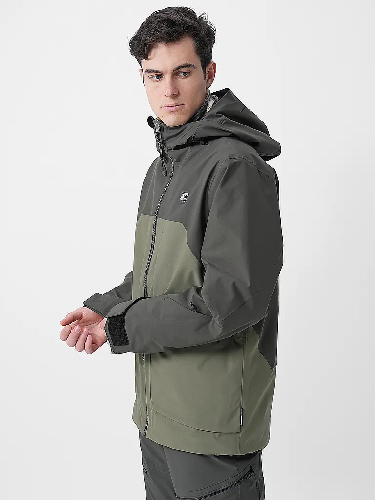 REHALL | Chaqueta de snowboard para hombre TRUCK-R | Oliva