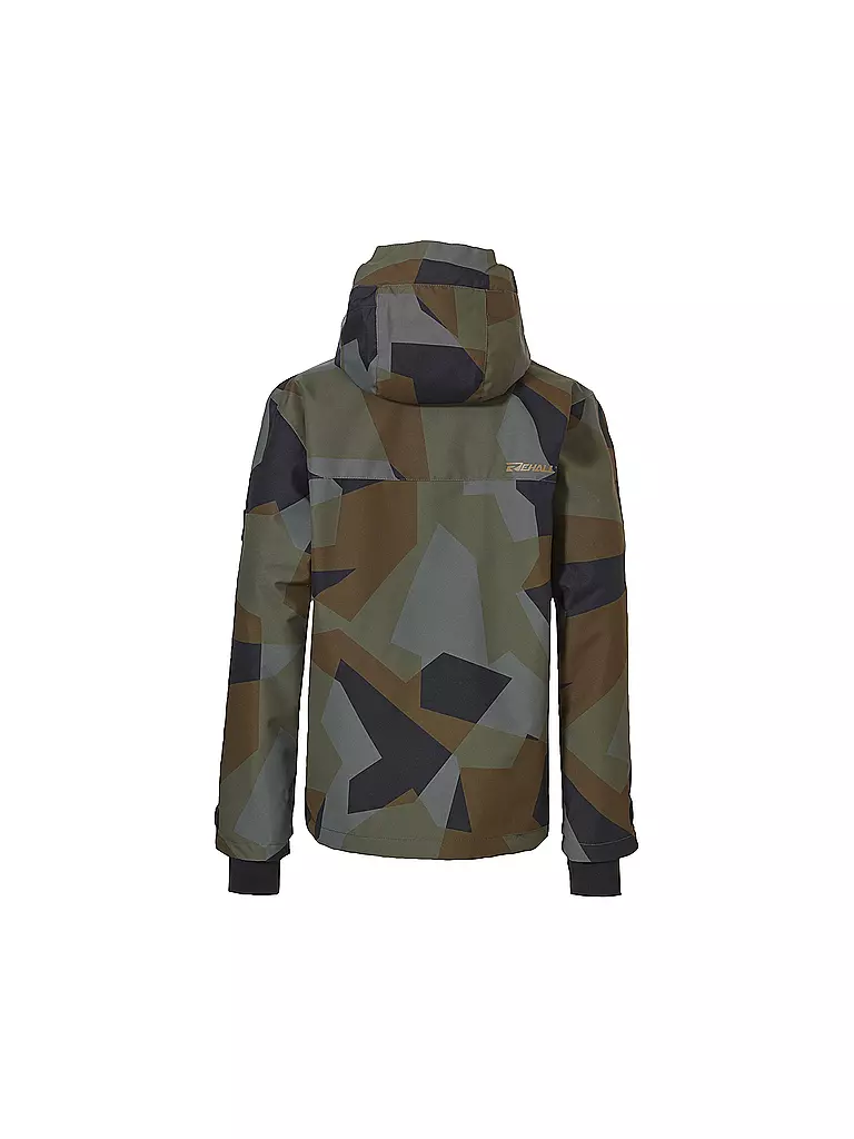 REHALL | Chaqueta de snowboard tipo anorak para niño Artrix-R-JR | Oliva