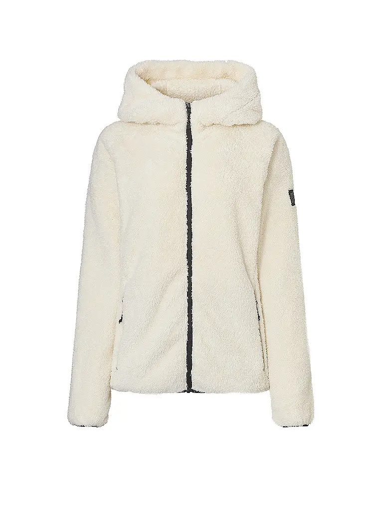 REHALL | Chaqueta polar de mujer EMMA-R | Crema