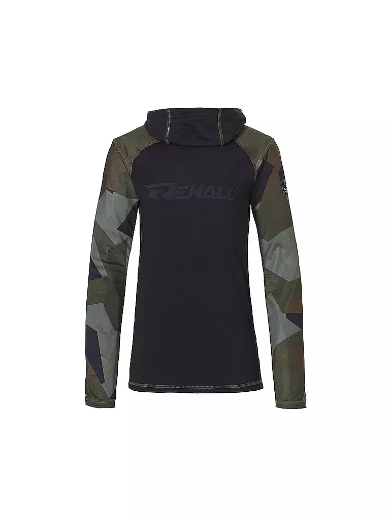 REHALL | Jungen Unterzieh Hoodie Hoffa-R-JR | Negro