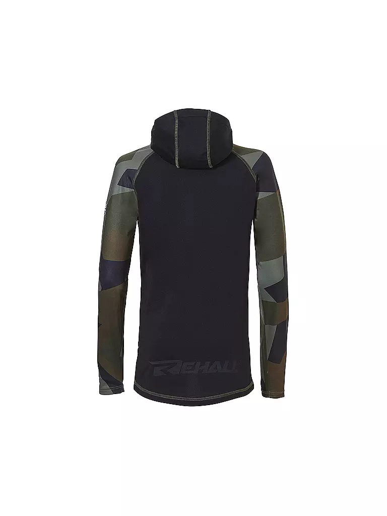 REHALL | Jungen Unterzieh Hoodie Hoffa-R-JR | Negro