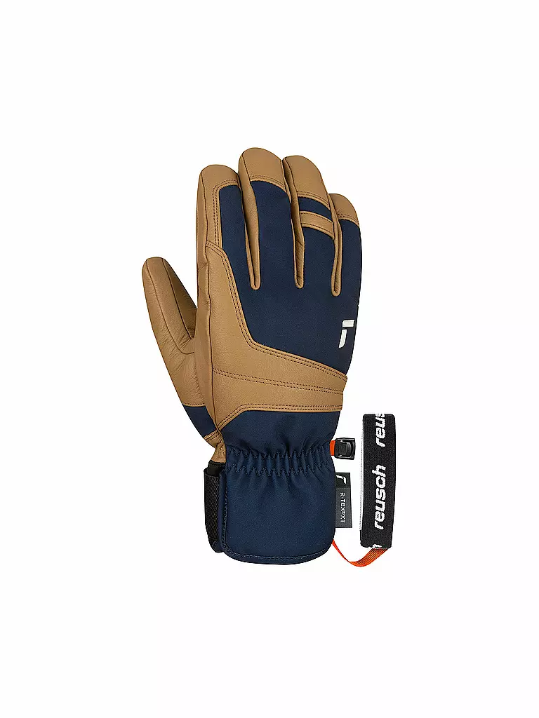 REUSCH | Guantes de esquí para hombre Experience R-TEX XT | Azul oscuro