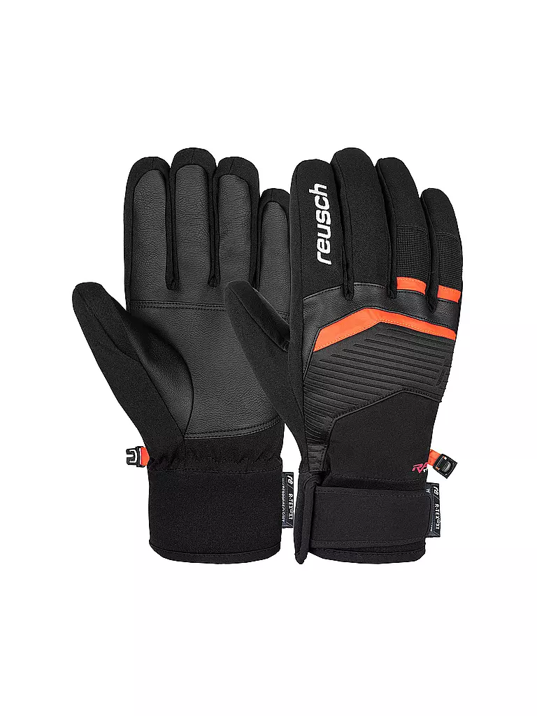 REUSCH | Guantes de esquí para hombre Race Team R-Tex XT | Negro