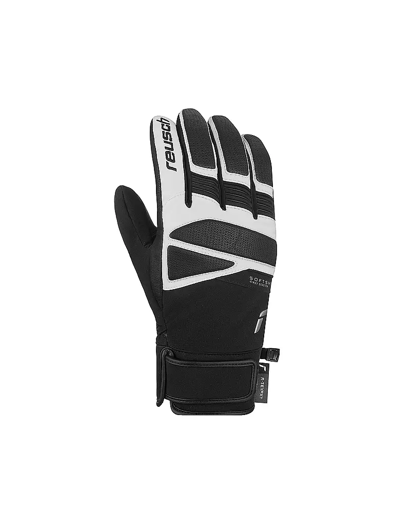 REUSCH | Guantes de esquí para hombre Thunder R-Tex XT | Blanco