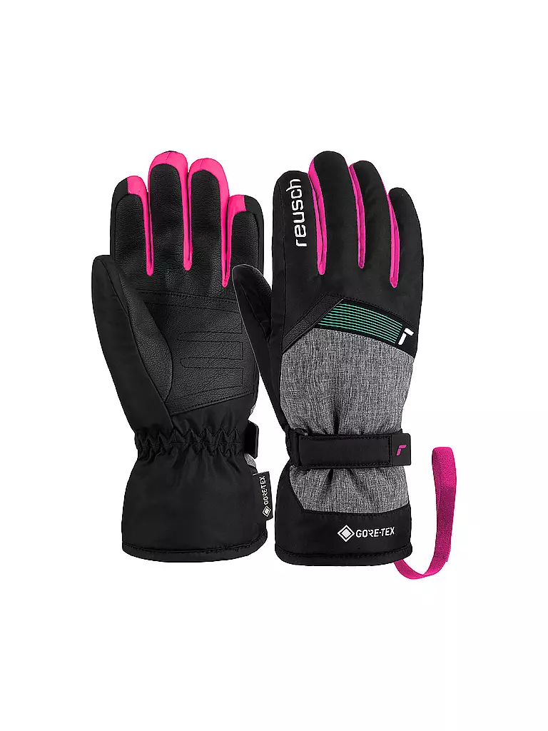 REUSCH | Guantes de esquí para niños Flash Gore-Tex Junior | Gris