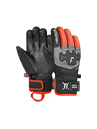 REUSCH | Guantes de esquí para niños Worldcup Warrior Prime R-TEX® XT | Negro