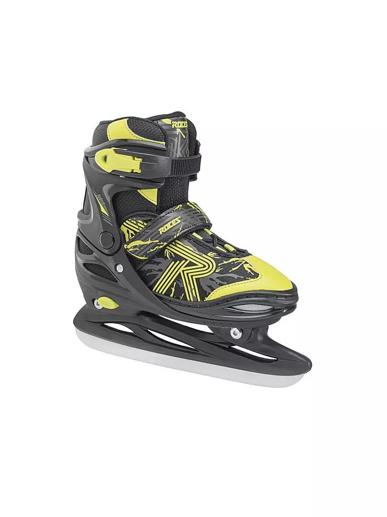 ROCES | Zapatos de patinaje sobre hielo para niños 26-29 Jokey Ice 3.0 | Negro