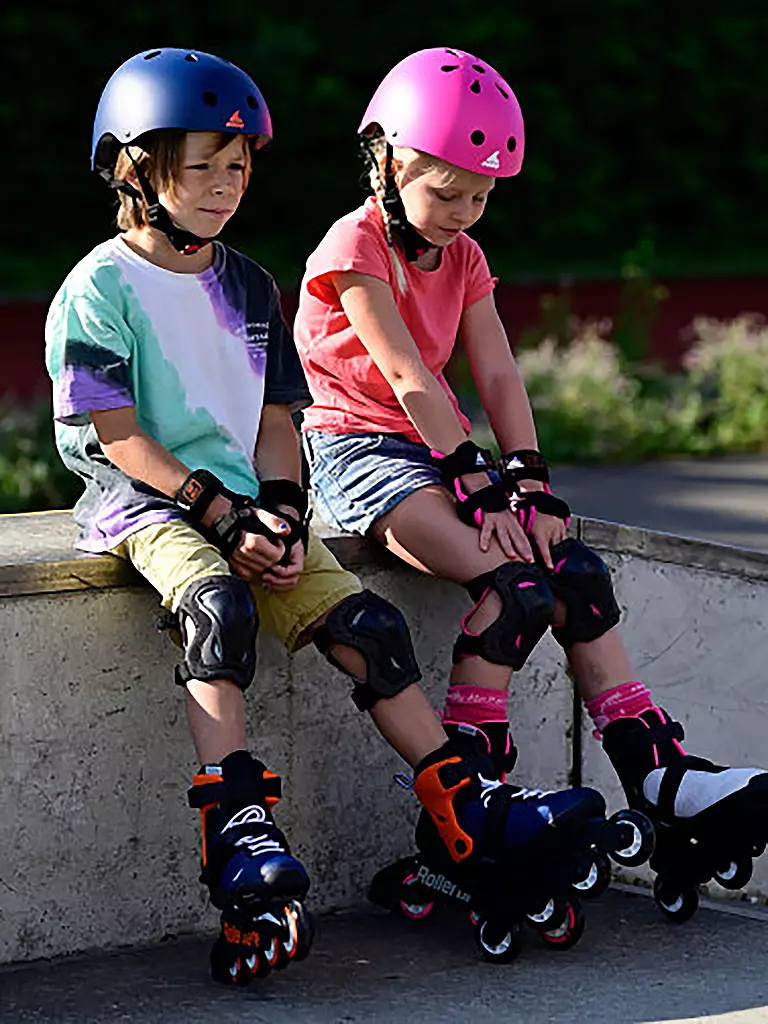 ROLLERBLADE | Set de equipo de protección para niños | Fucsia