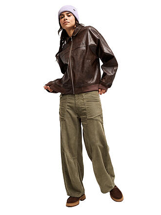 ROXY | Chaqueta de mujer con efecto piel
