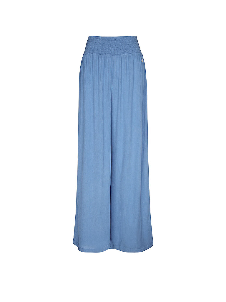 Pantalón de playa para mujer Along The Sunset azul M