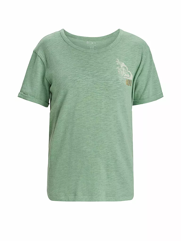 ROXY | Beachshirt Oceanwave Regular para mujer | Verde claro