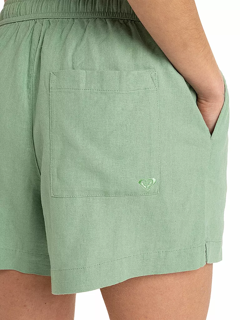 ROXY | Beachshort Lekeitio Break Mid para mujer | Verde claro