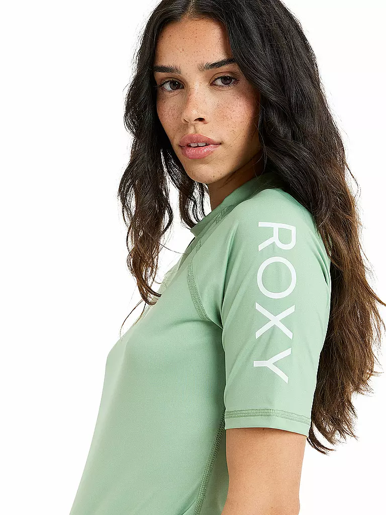 ROXY | Camiseta de lycra para mujer Whole Hearted | Verde claro