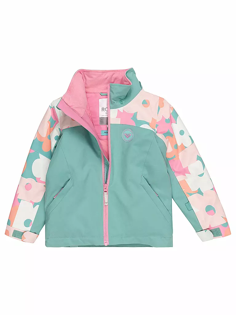 ROXY | Chaqueta de esquí para bebé Snowy Tale JK | Menta