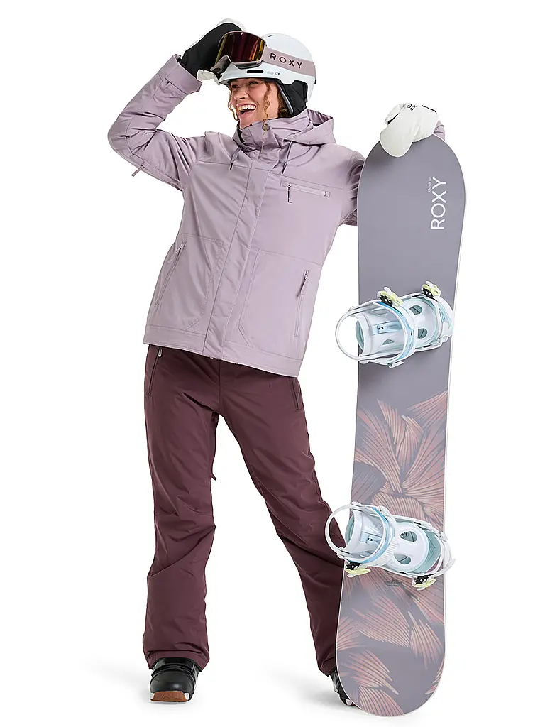 ROXY | Chaqueta de snowboard para mujer Brylee Hoodie | Rosa