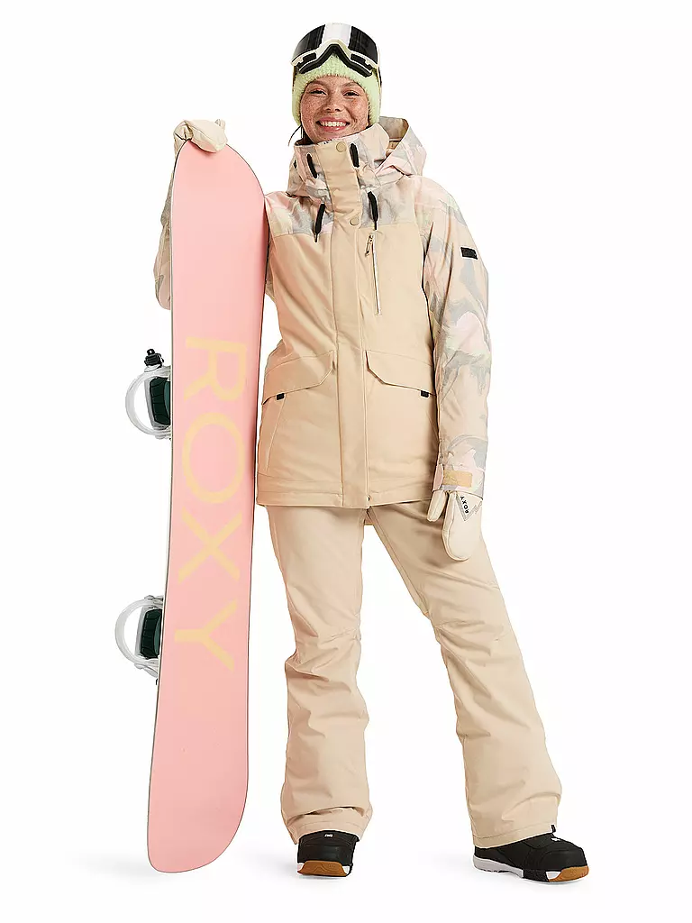 ROXY | Chaqueta de snowboard para mujer Dawnrae Parka JK | Crema