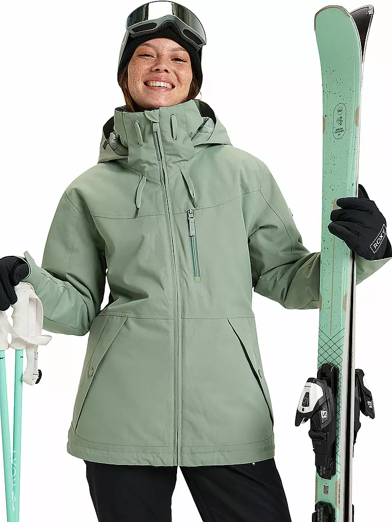 ROXY | Chaqueta de snowboard para mujer Presence Parka | Verde claro
