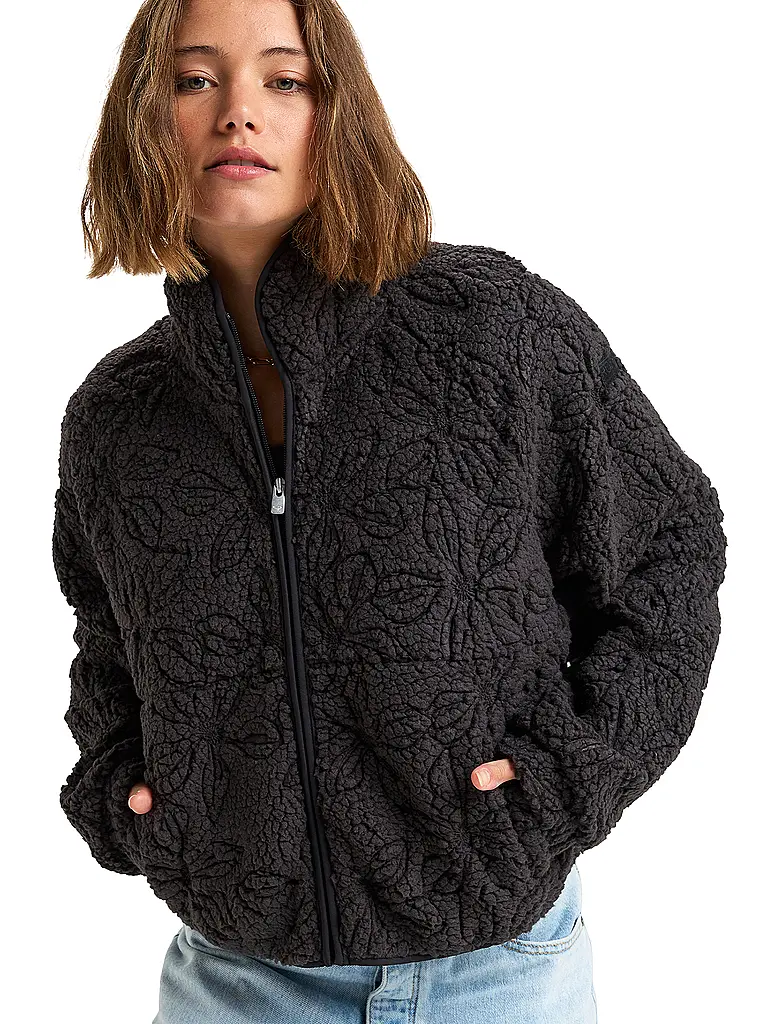 ROXY | Chaqueta polar para mujer Blurry Cloud | Negro