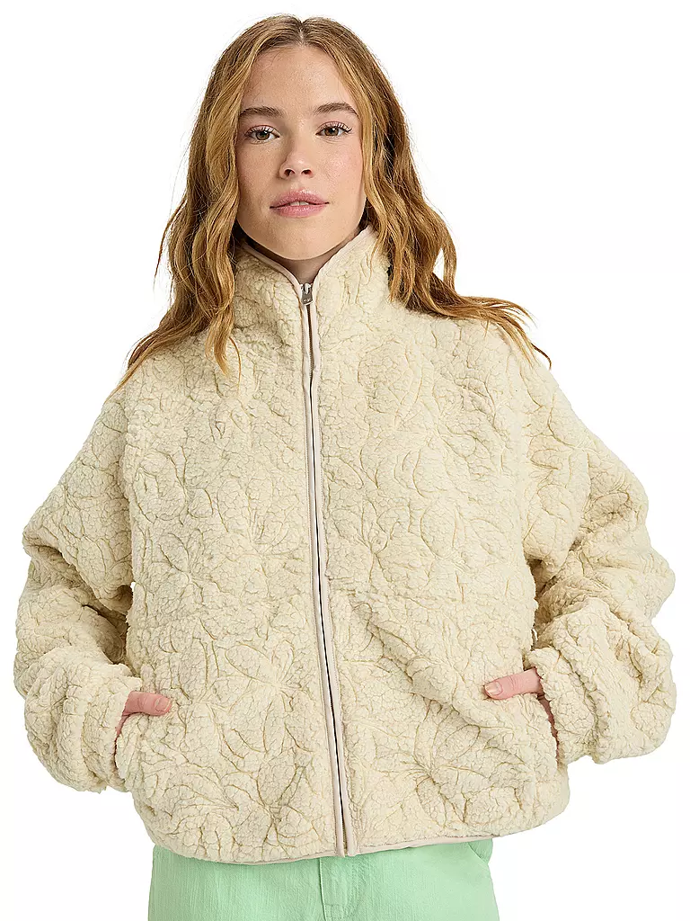ROXY | Chaqueta polar para mujer Blurry Cloud | Crema