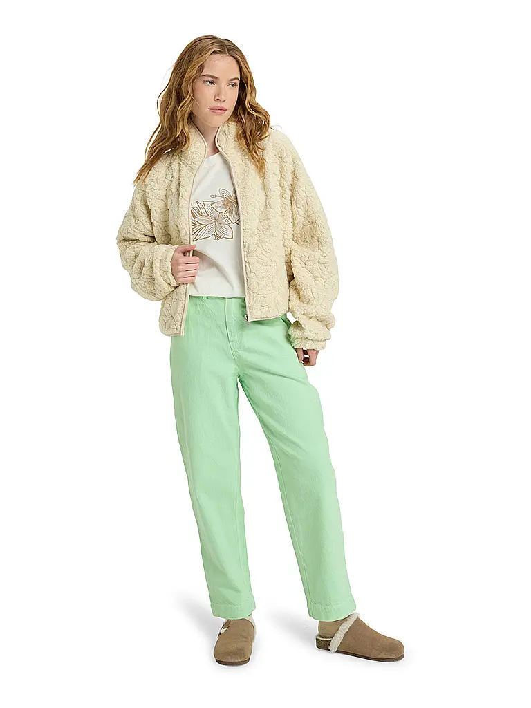 ROXY | Chaqueta polar para mujer Blurry Cloud | Crema