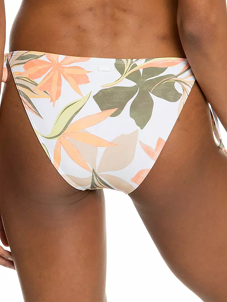 ROXY | Damen Bikinihose Printed Beach Classics | Blanco